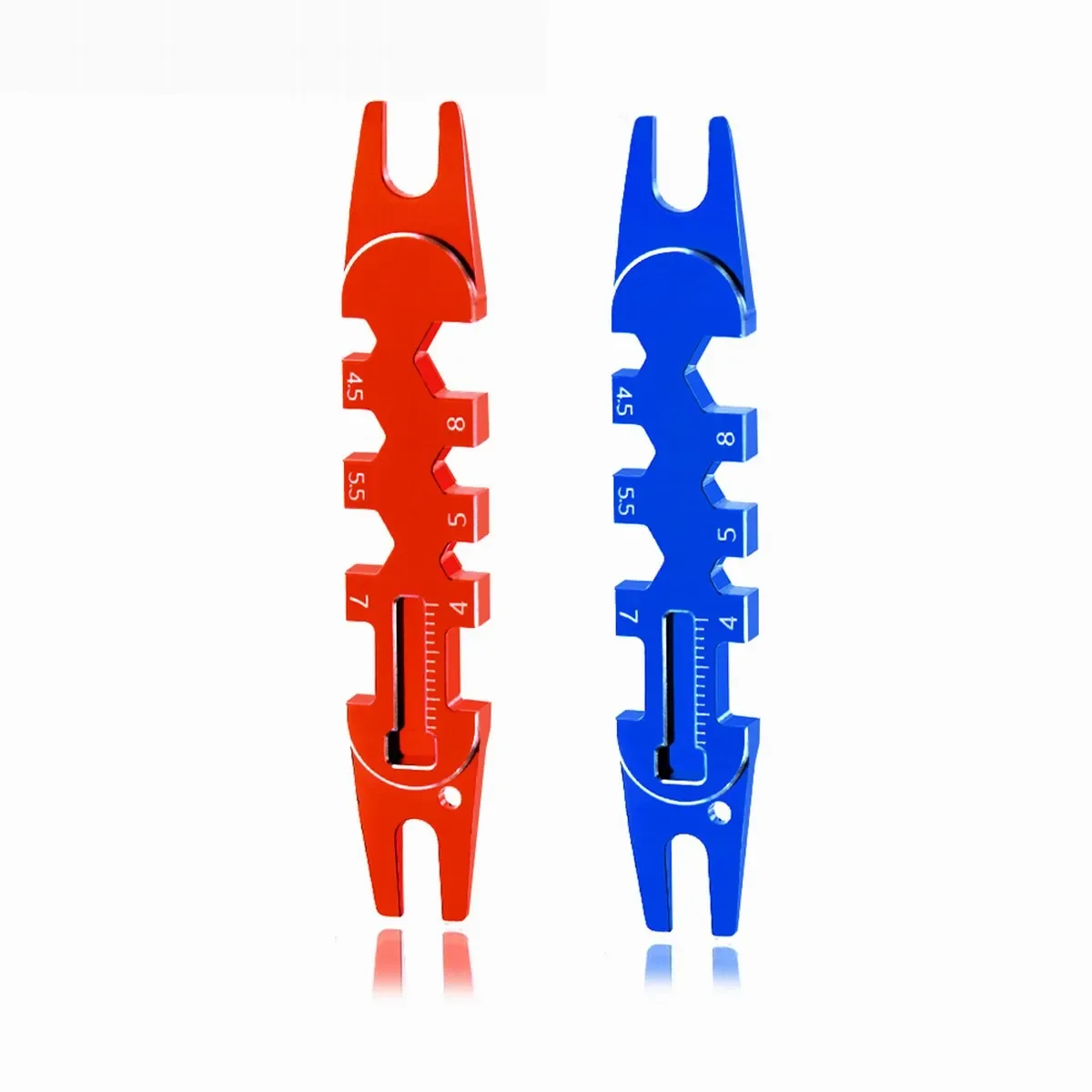 Running Gear In A Car - Llave multifunción roja/azul para coches RC,