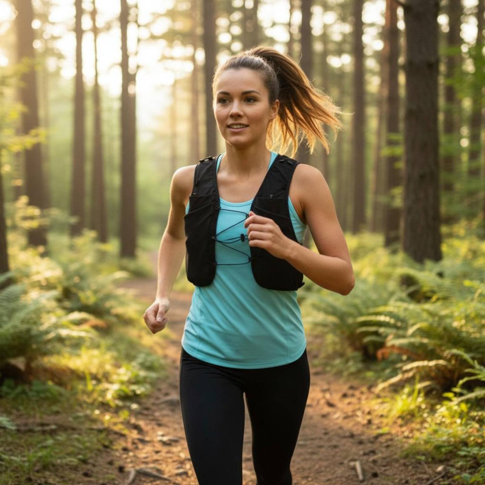 Running Gear Trail - Chaleco de Running Ligero de Secado