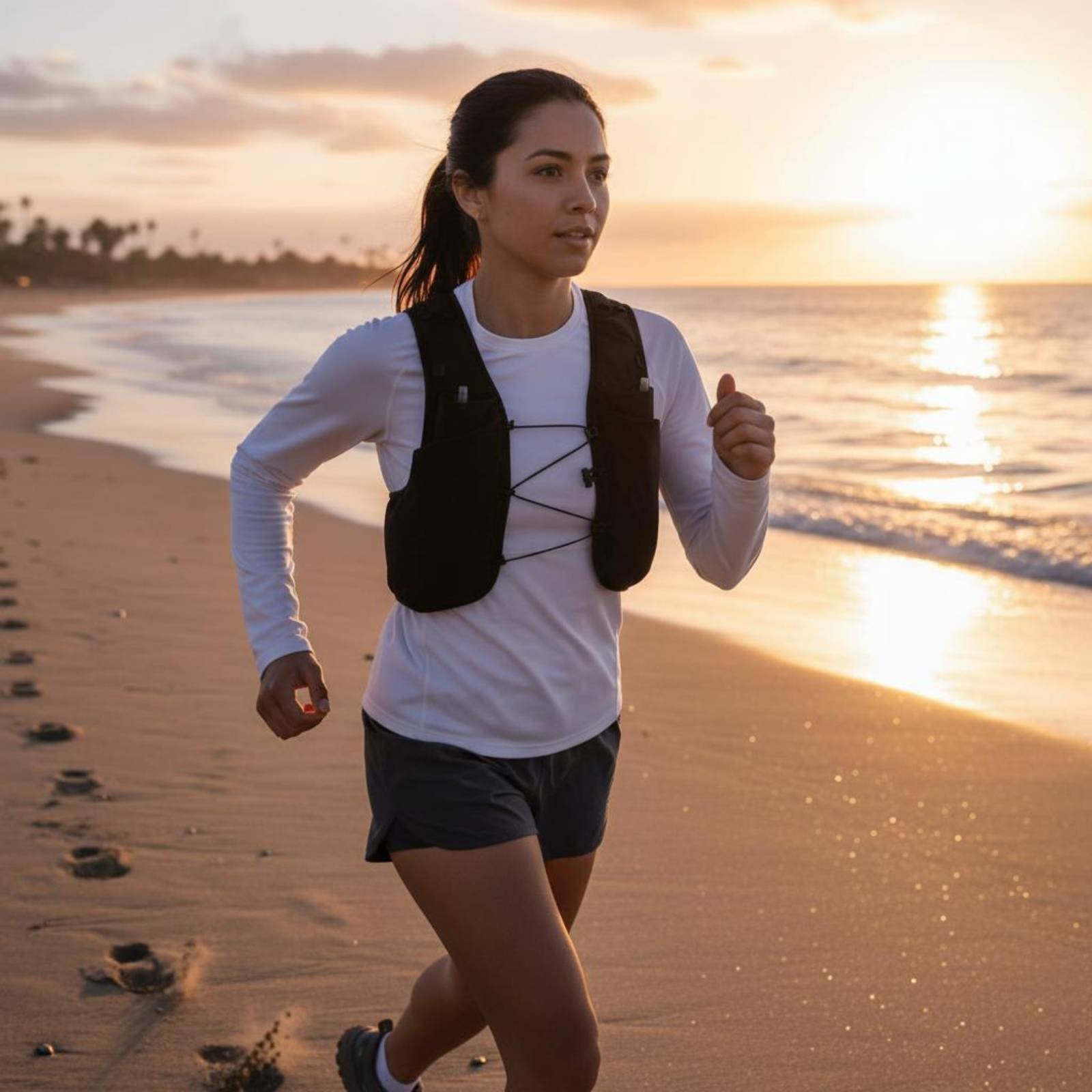 Running Gear Trail - Chaleco Ligero para Correr, Chaleco Ligero