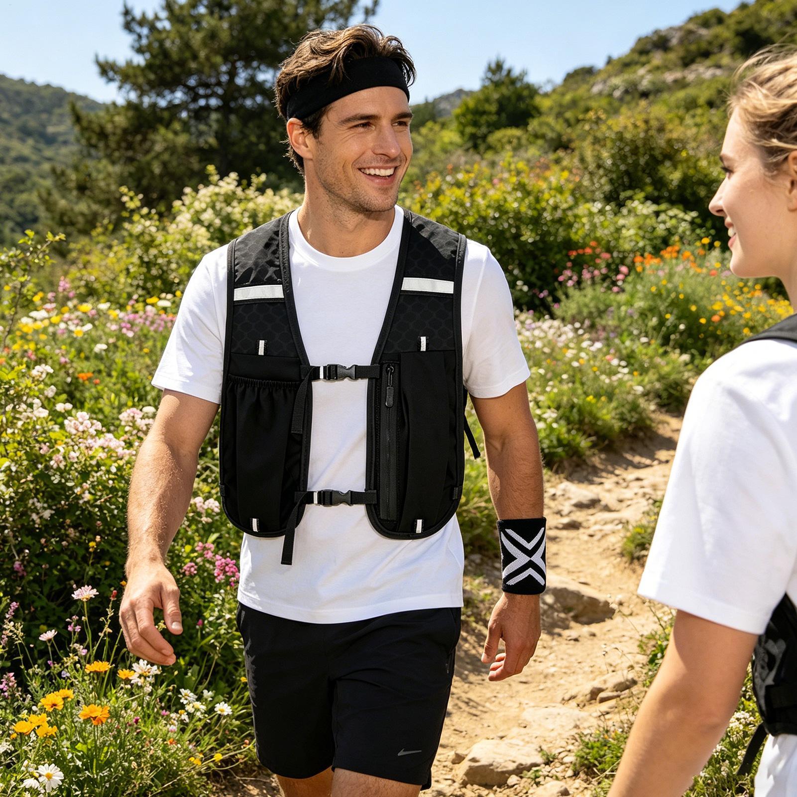 Running Gear Trail - Chaleco de seguridad para correr, equipo