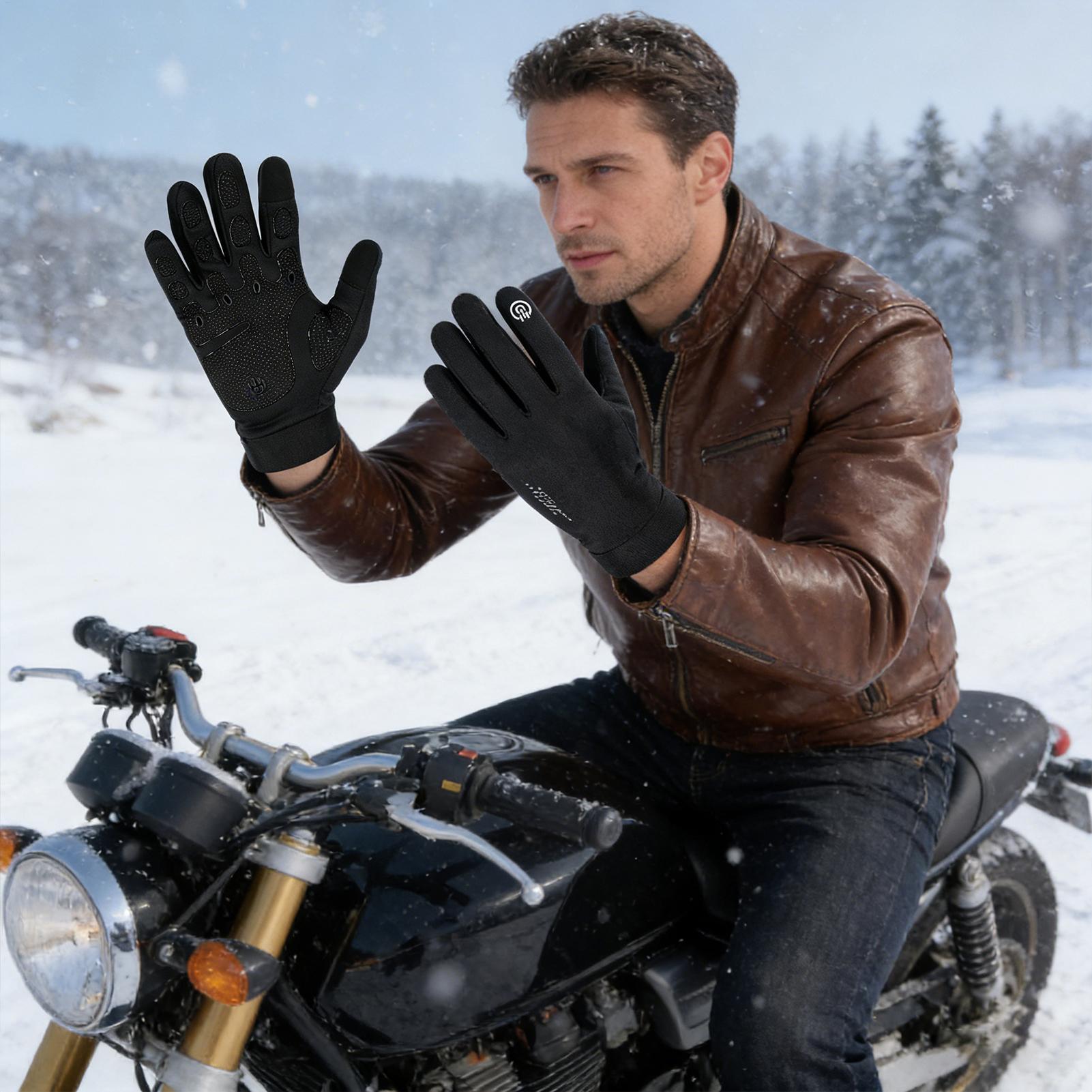 Running Gear For Cold Weather - Guantes de ciclismo de invierno con