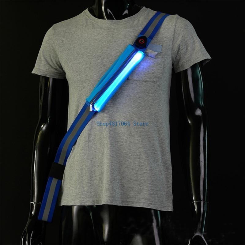 Cinturón reflectante LED visib - Running Gear Lights reseña y precio