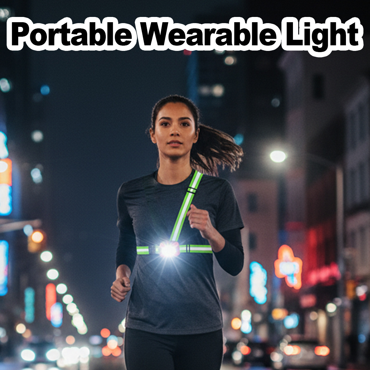 Luz para correr, recargable po - Running Gear Lights reseña y precio