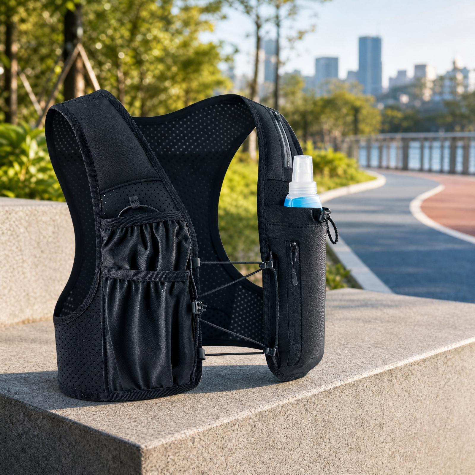 Chaleco de Hidratación Ligero  - Running Gear Storage reseña y precio