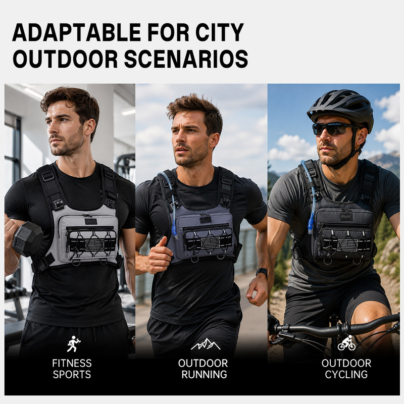 Chaleco de ciclismo informal,  - Running Gear Storage reseña y precio