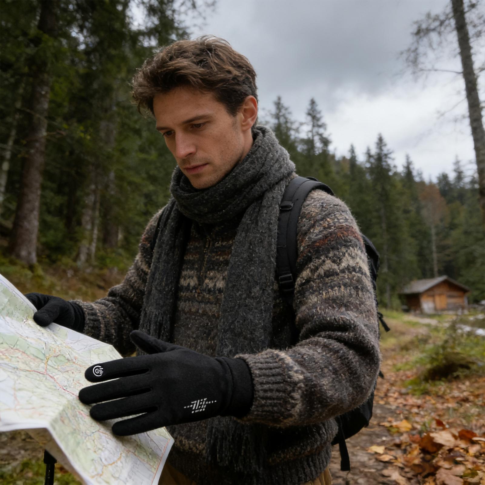 Guantes de ciclismo de inviern - Running Gear For Cold Weather reseña y precio