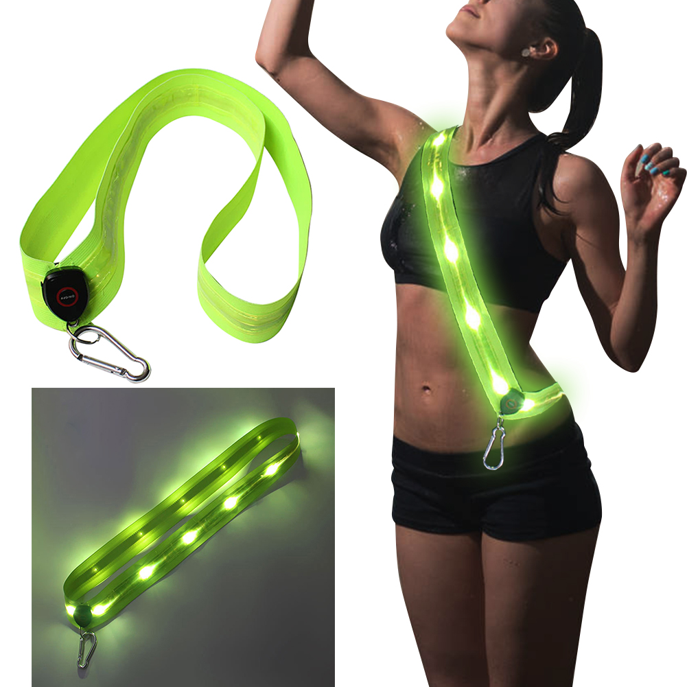 Cinturón LED Recargable, Corre - Running Gear Lights reseña y precio