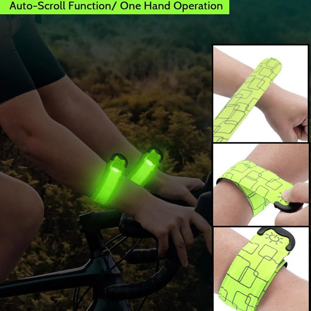 Brazalete para correr de noche - Running Gear Lights reseña y precio